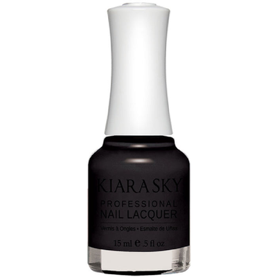 KIARA SKY / Lacquer Nail Polish - Black To Black N435