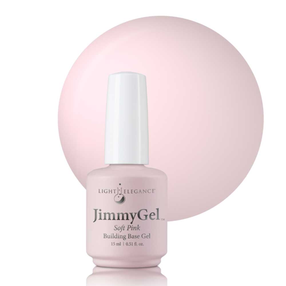 LIGHT ELEGANCE / JimmyGel Soak-Off Building Base - Soft Pink