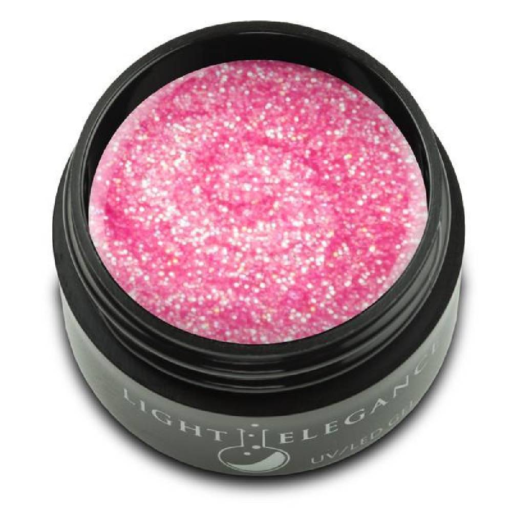 LIGHT ELEGANCE UV/LED Glitter Gel - Pink Diamond 870