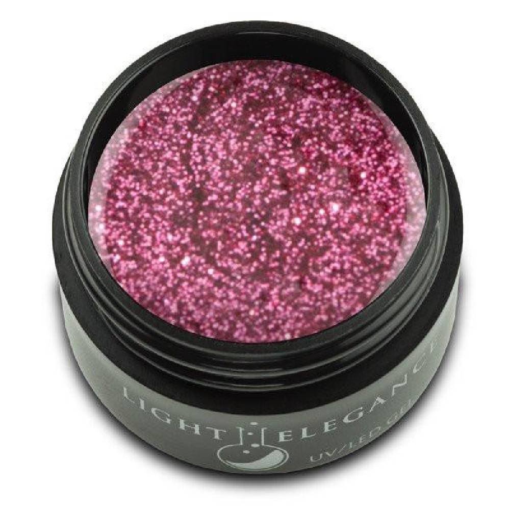 LIGHT ELEGANCE UV/LED Glitter Gel - Pink Satin