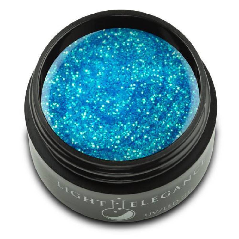 LIGHT ELEGANCE UV/LED Glitter Gel - Snow Cone 958