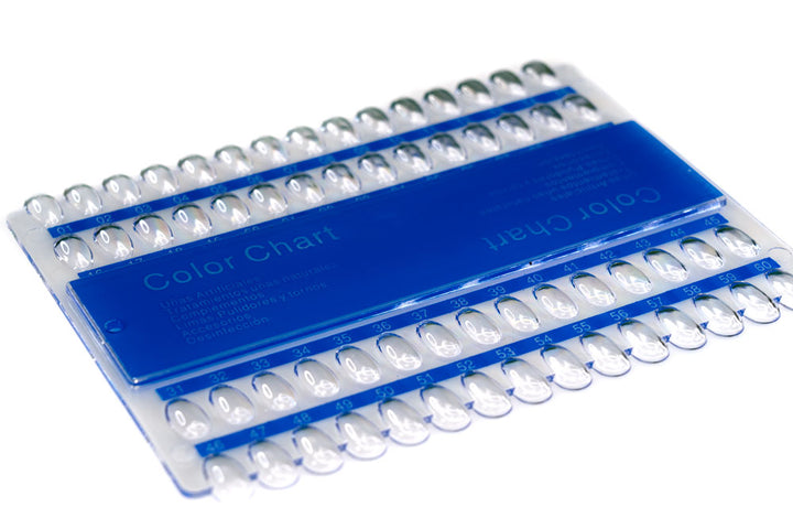 Clear Swatch Color Chart 60 Clear Nails