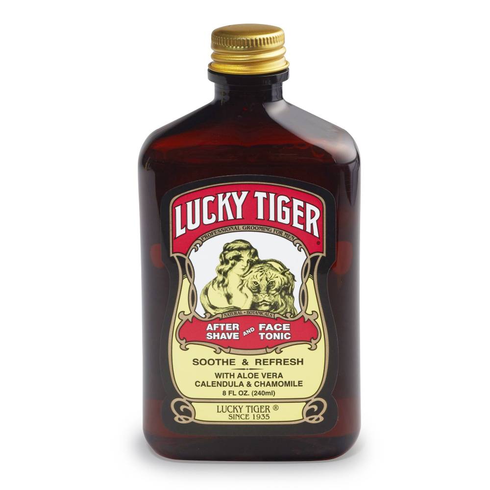 LUCKY TIGER - After Shave & Face Tonic 8oz.