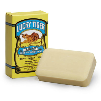 LUCKY TIGER - Head To Tail Acne Soap 3oz.