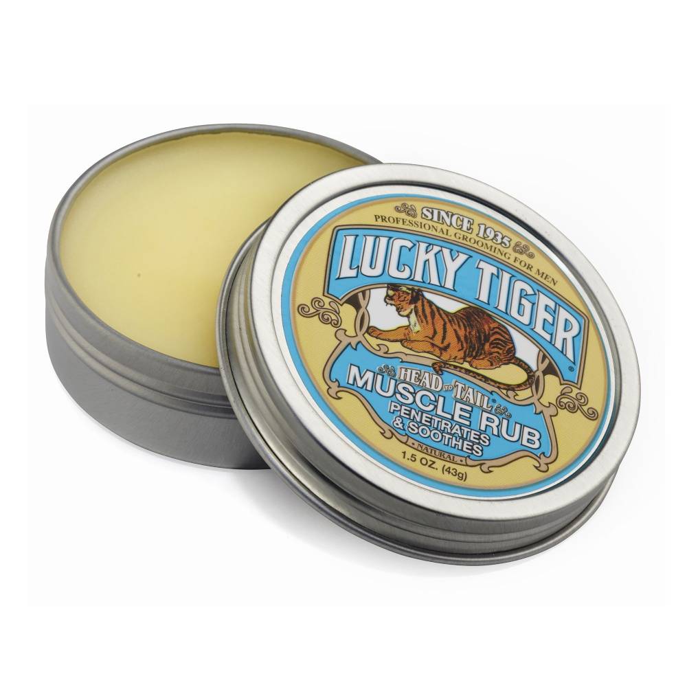LUCKY TIGER - Head To Tail Muscle Rub 1.5oz.