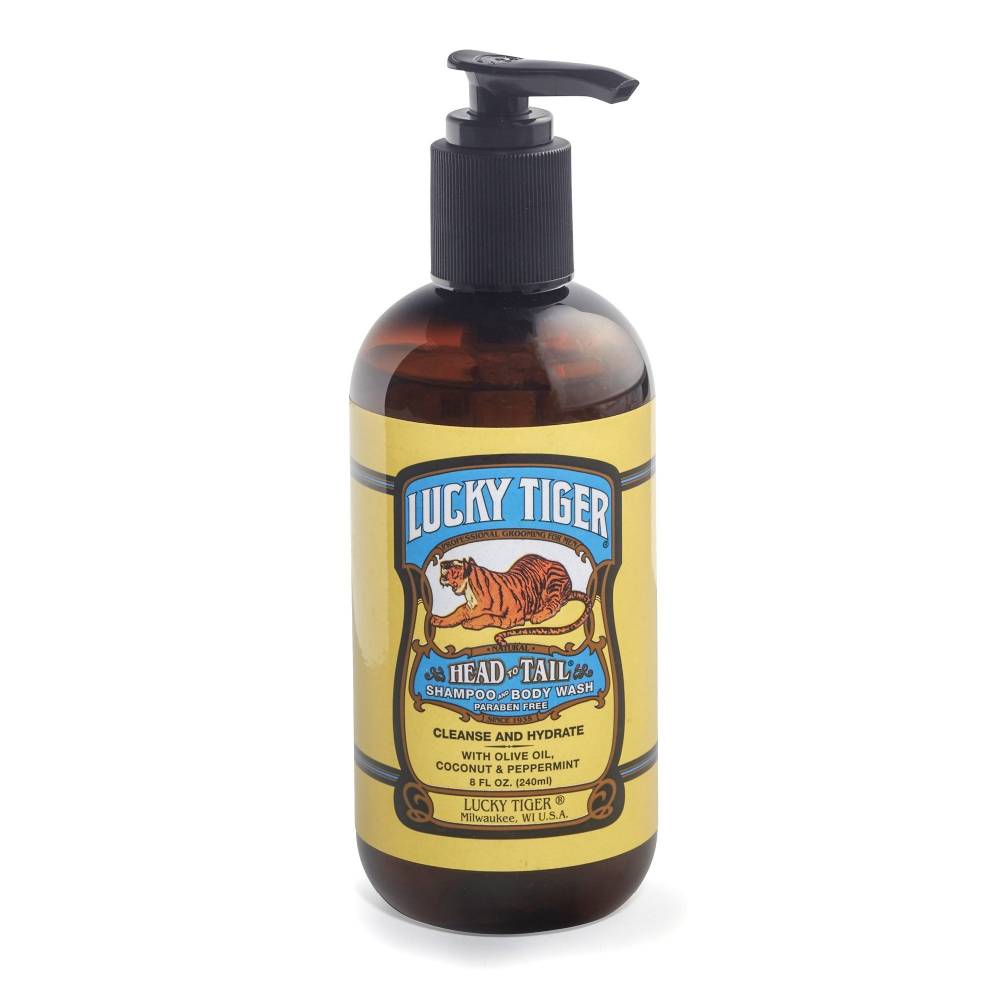 LUCKY TIGER - Head To Tail Shampoo & Body Wash 8oz.