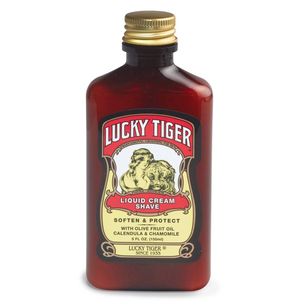 LUCKY TIGER - Liquid Cream Shave 5oz.