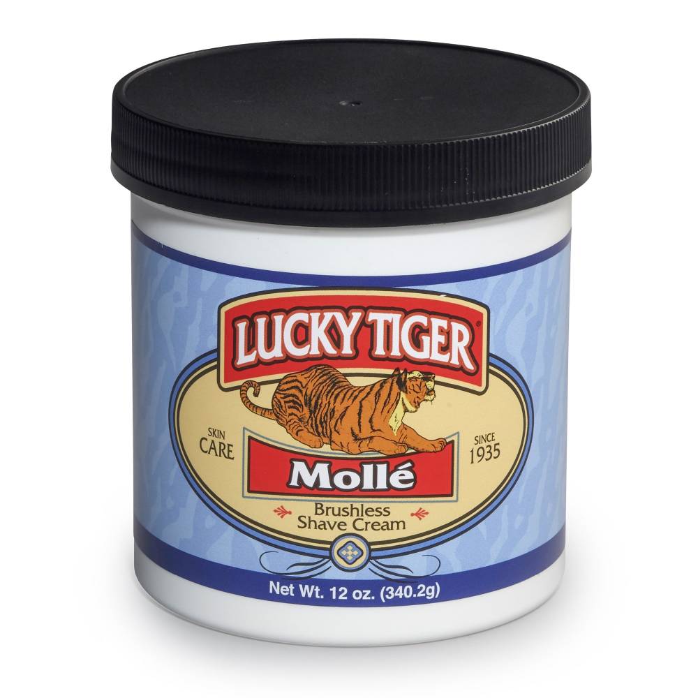 LUCKY TIGER - Molle Brushless Shave Cream 12oz.