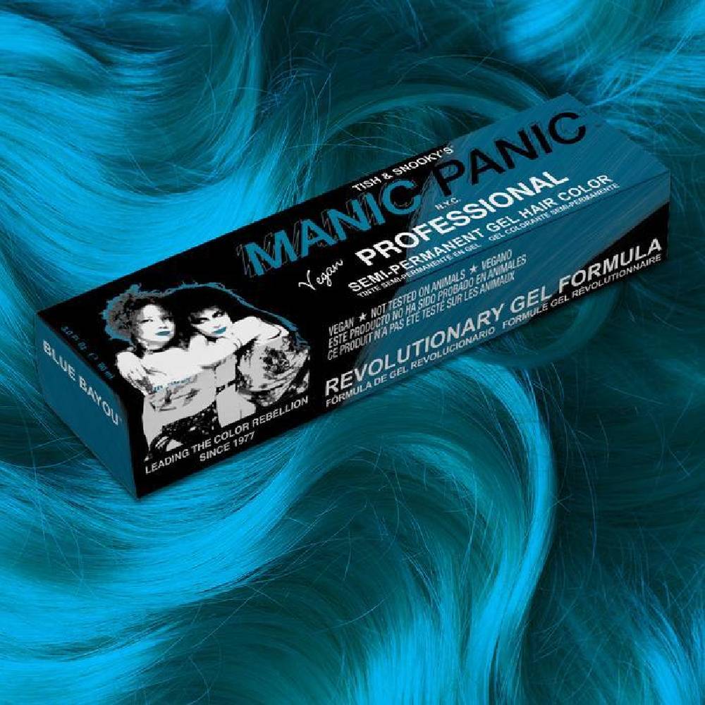 Manic Panic Professional Gel Semi-Permanent Hair Color, Blue Velvet