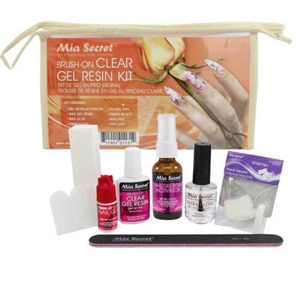 MIA SECRET - Brush-On Clear Gel Resin Kit