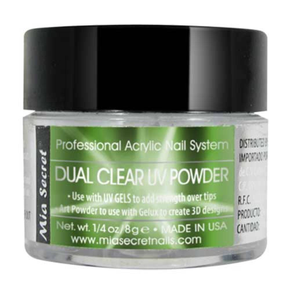 MIA SECRET - Dual Clear UV Powder 0.25oz.
