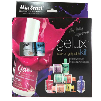 MIA SECRET - Gelux Soak Off Gel Polish Kit