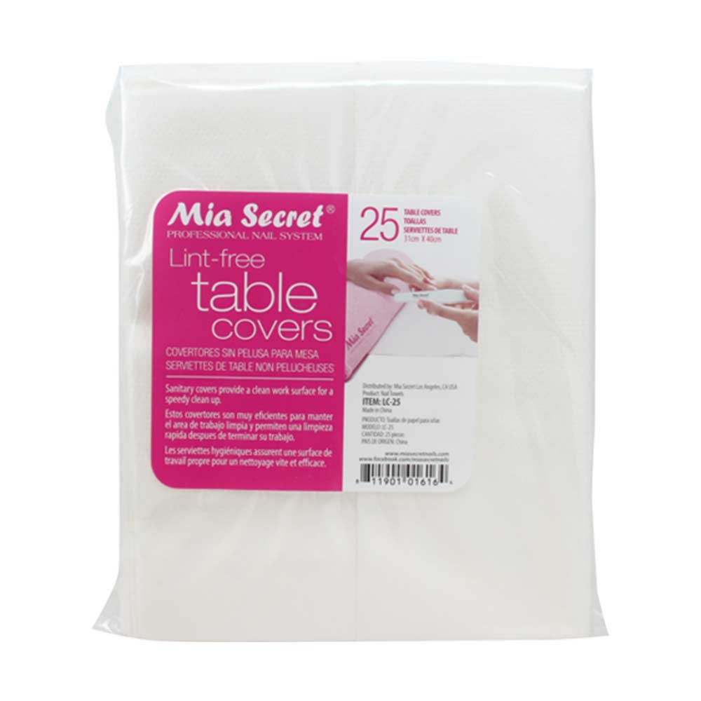 MIA SECRET - Lint-Free Table Covers 25ct.