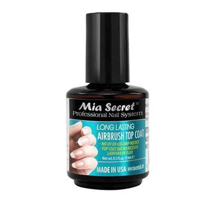 MIA SECRET - Long Lasting Airbrush Top Coat 0.5oz.