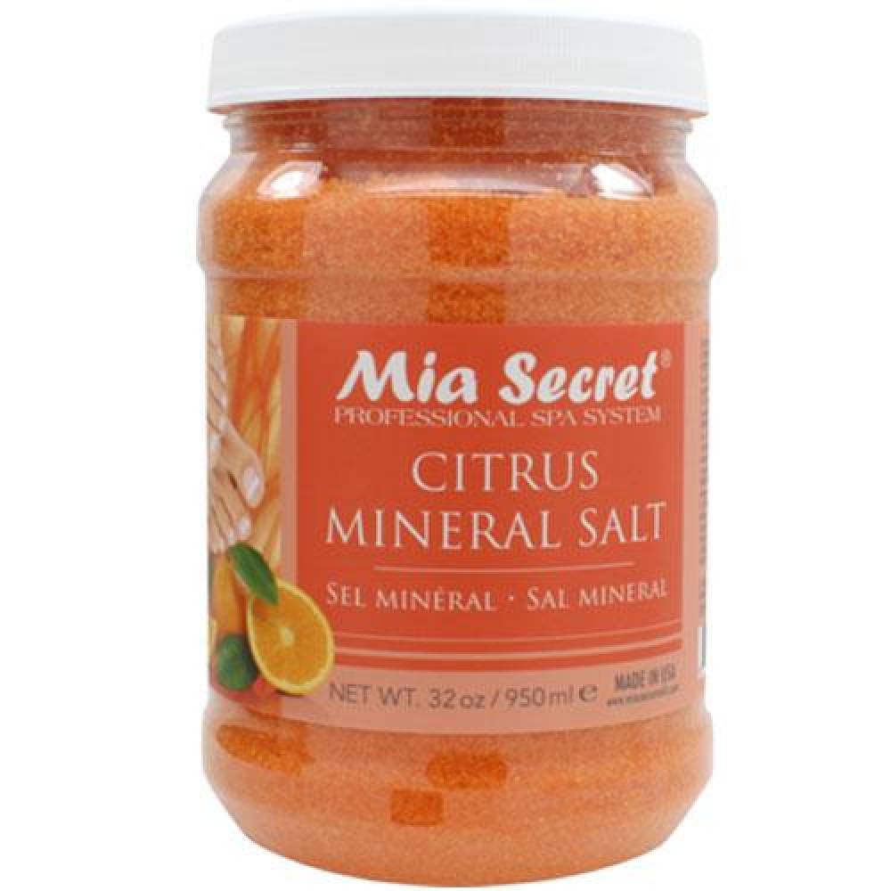 MIA SECRET - Pedicure Citrus Mineral Salt 32oz.
