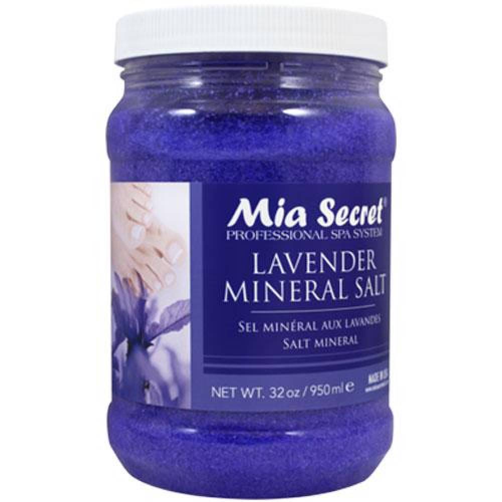 MIA SECRET - Pedicure Lavender Mineral Salt 32oz.