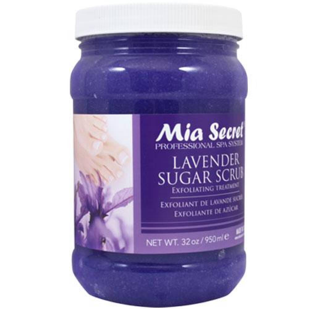 MIA SECRET - Pedicure Lavender Sugar Scrub 32oz.