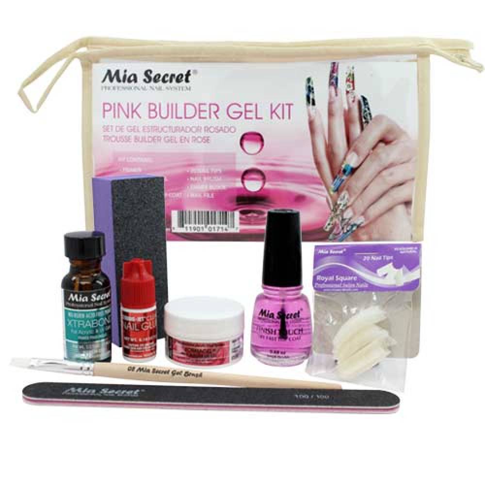 MIA SECRET - Pink Builder Gel Kit