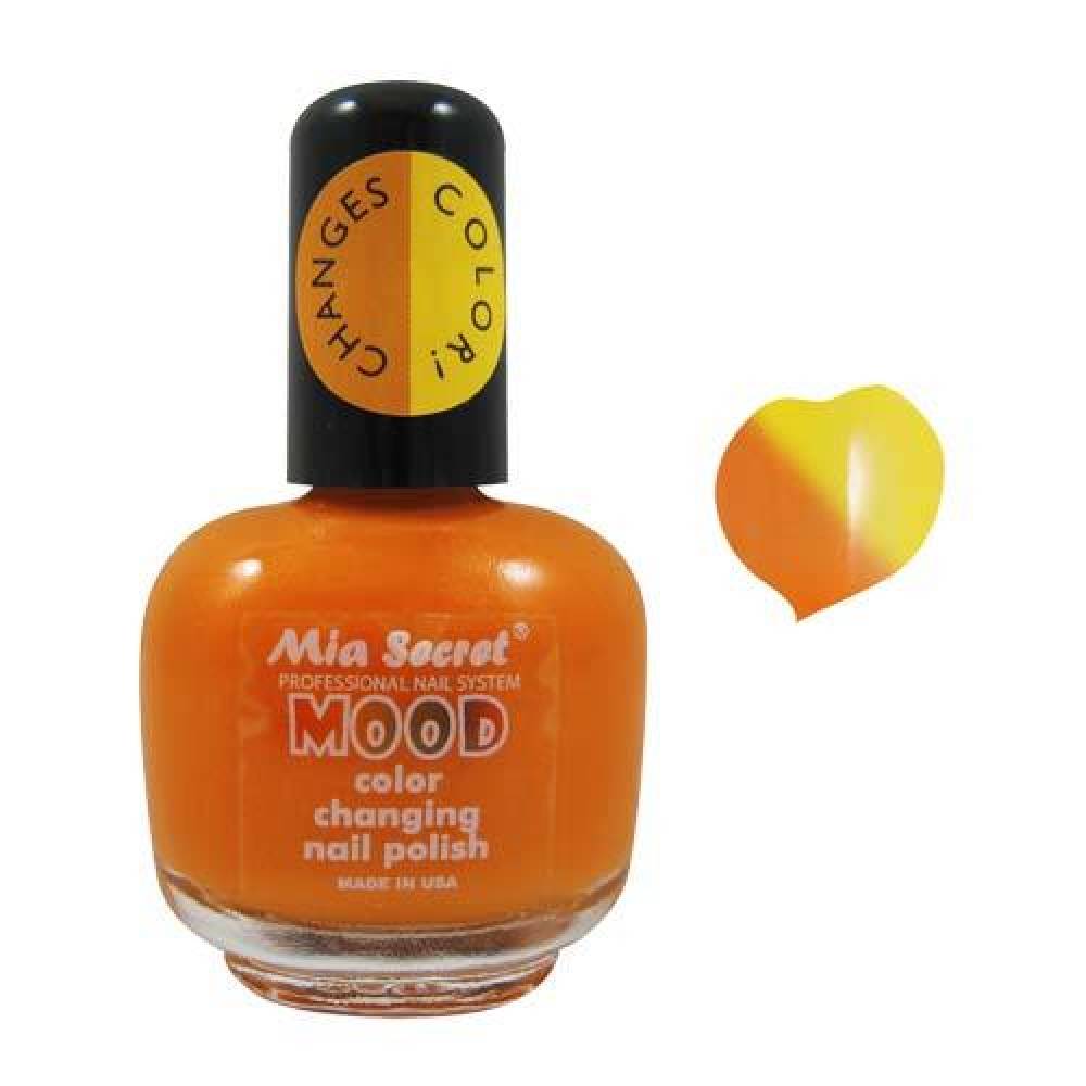 MIA SECRET Mood Nail Polish - Papaya-Mango 0.5oz.