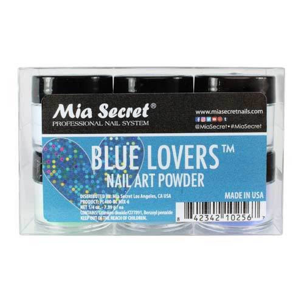 MIA SECRET Nail Art Powder - Blue Lovers Collection