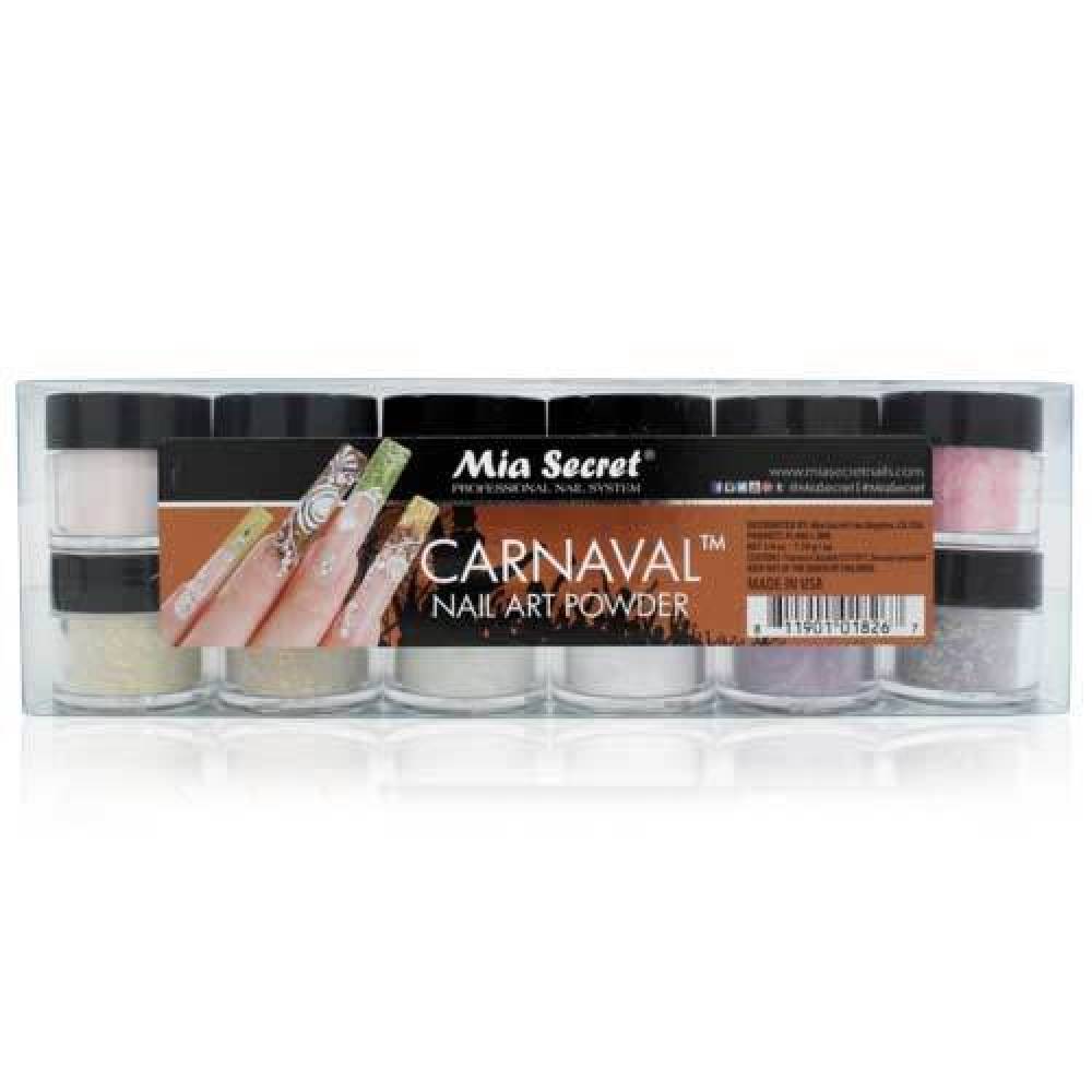MIA SECRET Nail Art Powder - Carnaval Collection