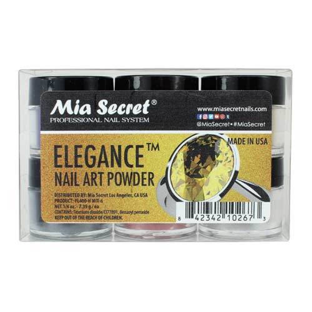 MIA SECRET Nail Art Powder - Elegance Collection