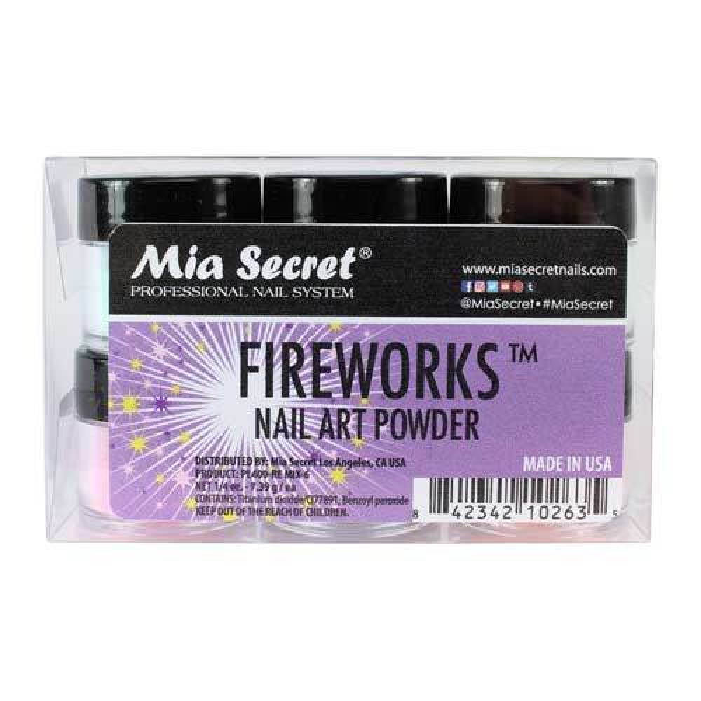 MIA SECRET Nail Art Powder - Fireworks Collection