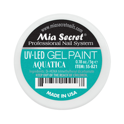 MIA SECRET UV/LED Gel Paint - Aquatica 0.18oz./5g.