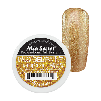 MIA SECRET UV/LED Gel Paint - Gold Rush 0.18oz./5g.