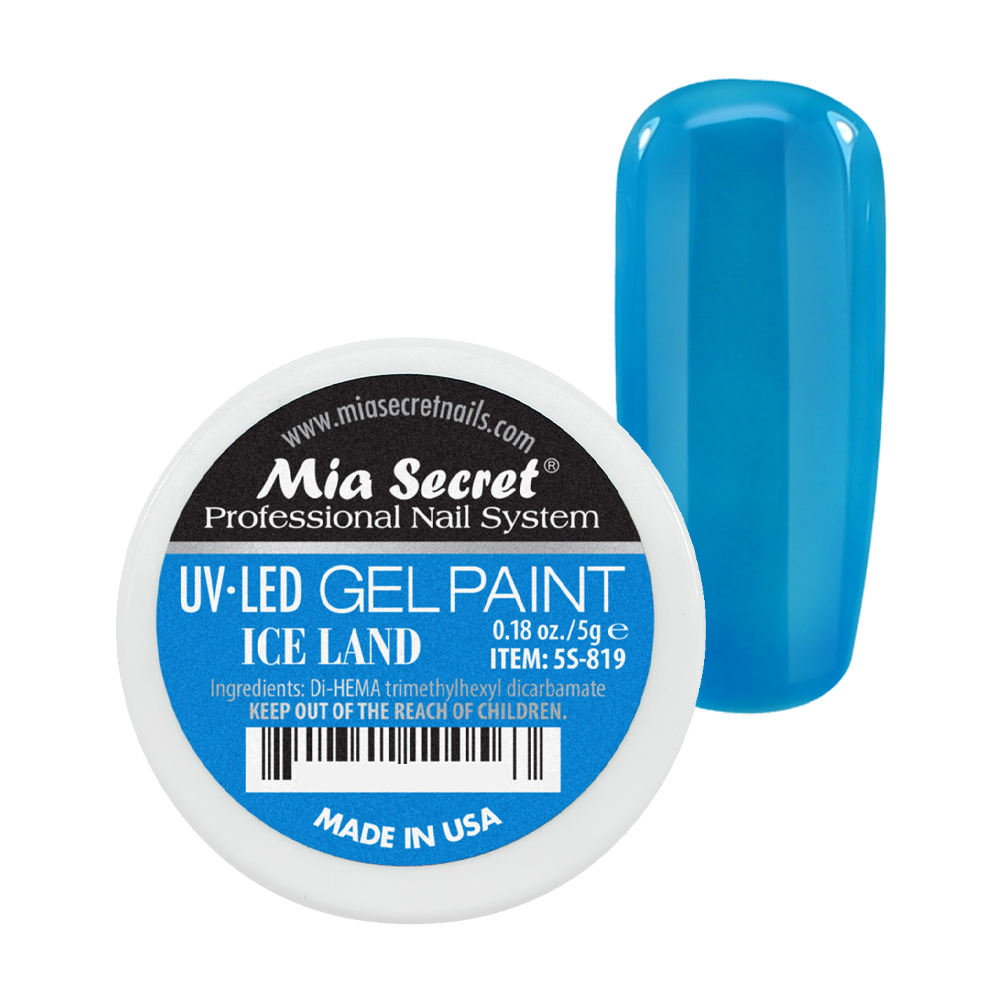 MIA SECRET UV/LED Gel Paint - Ice Land 0.18oz./5g.