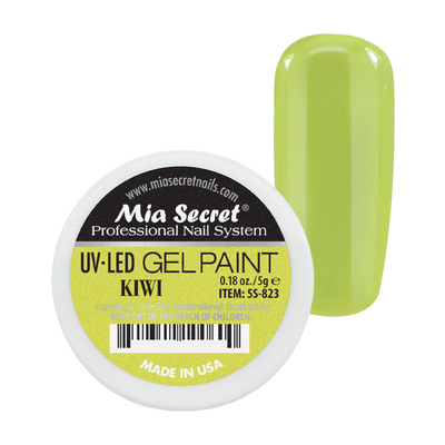 MIA SECRET UV/LED Gel Paint - Kiwi 0.18oz./5g.