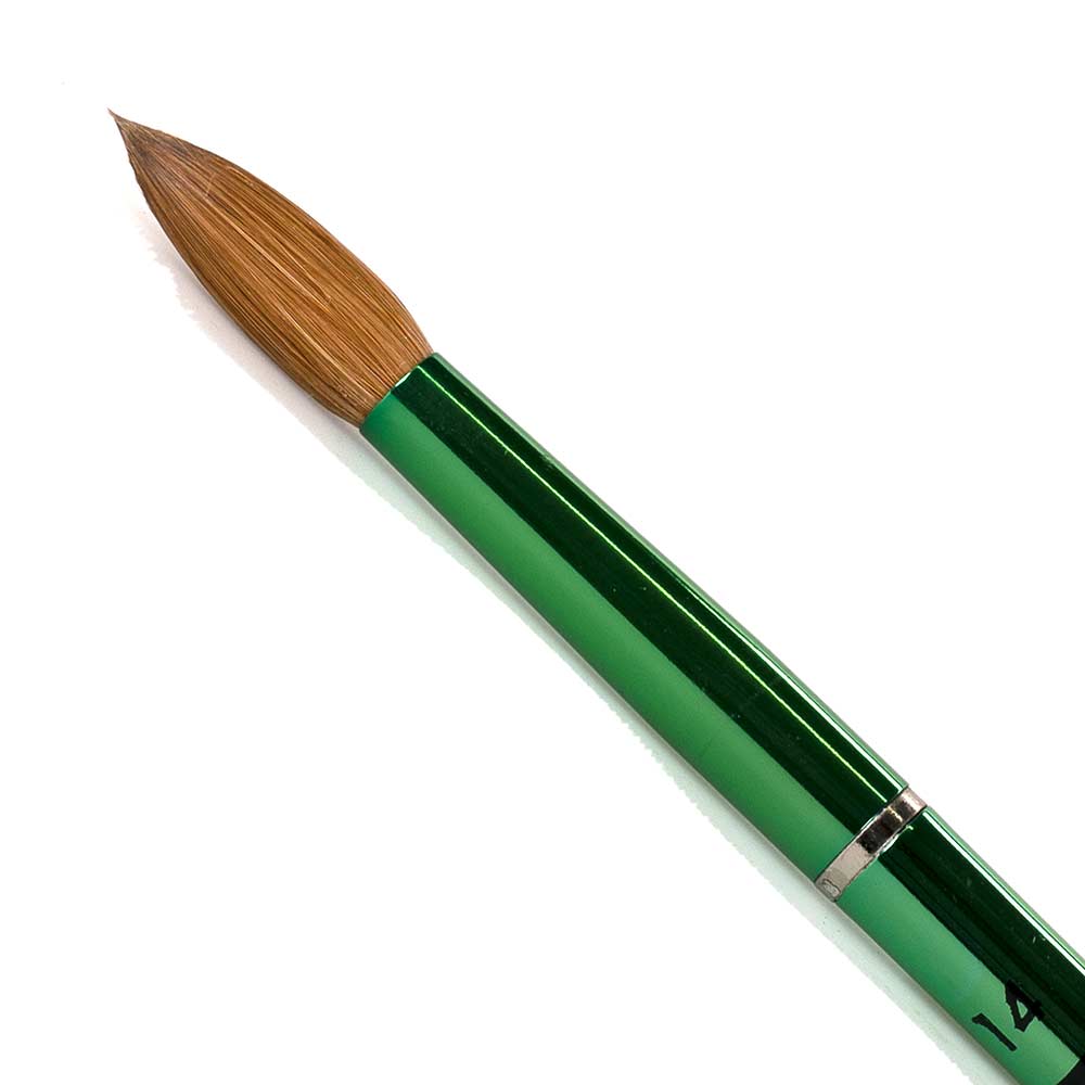 N.H.U - Sable Brush #14 (Green)