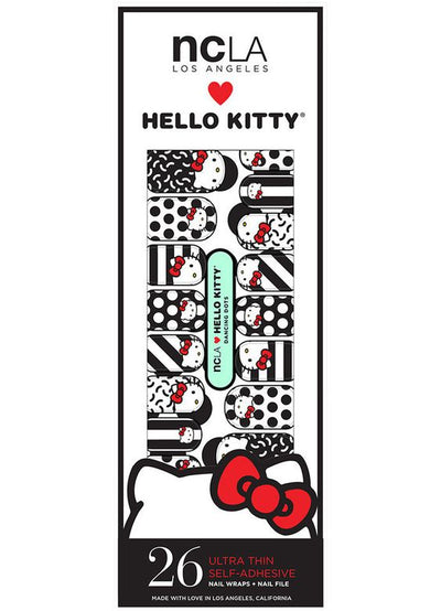 NCLA Hello Kitty Nail Wraps - Dancing Dots