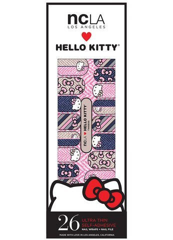 NCLA Hello Kitty Nail Wraps - Tweeds