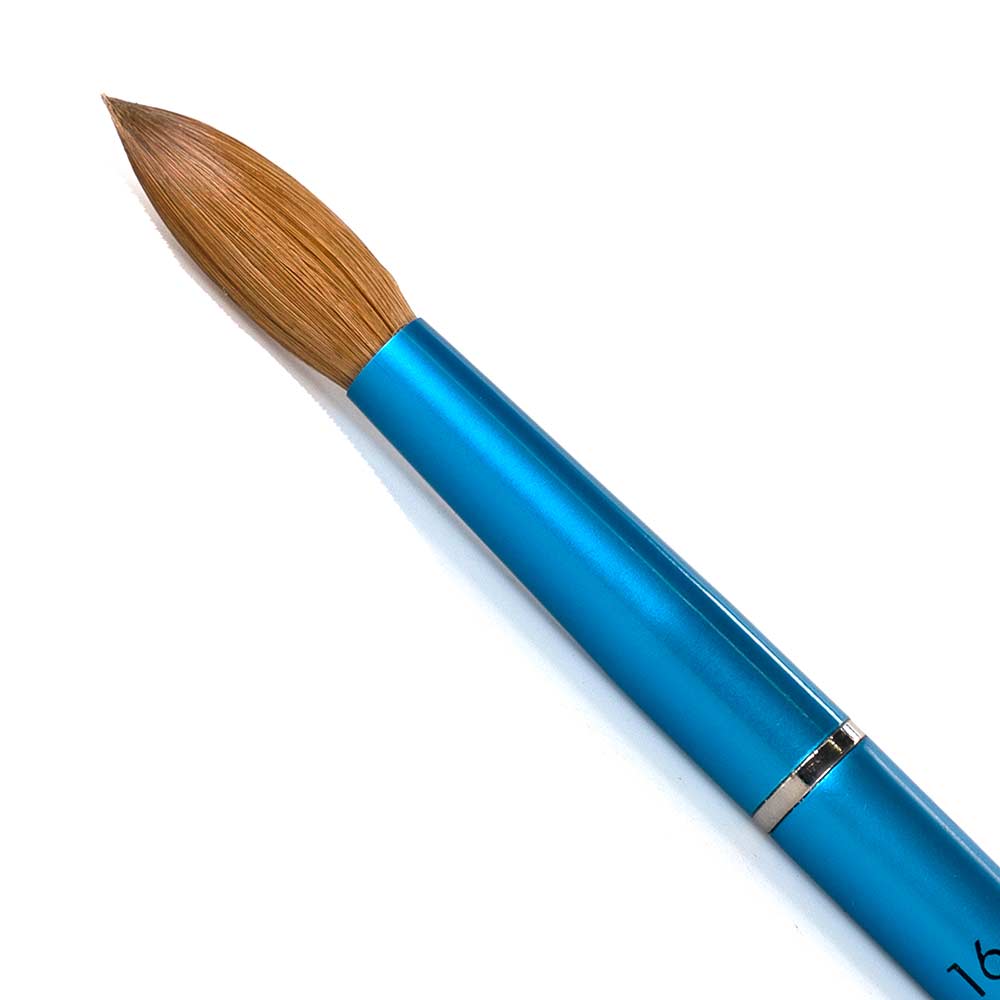 NDB - Kolinsky Acrylic Brush #16 (Blue)