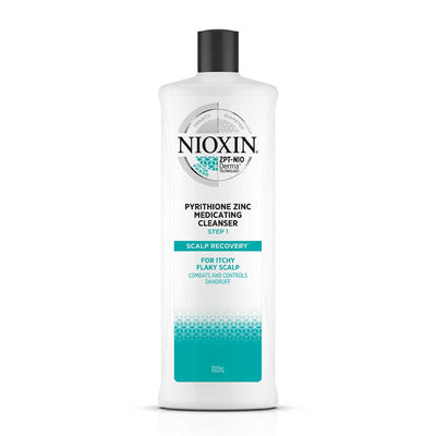 NIOXIN - Scalp Recovery Pyrithione Zinc Medicating Cleanser 1000ml.