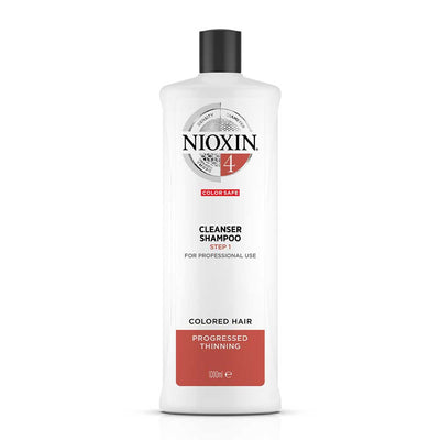 NIOXIN - System 4 Cleanser Shampoo 1000ml.