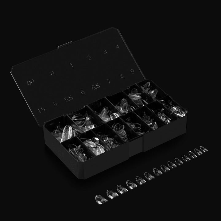 APRES - Gel-X Natural Round Short 2.0 Box of Tips 14 sizes