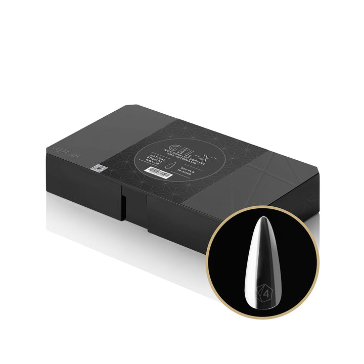 APRES - Gel-X Natural Stiletto Medium 2.0 Box of Tips 14 sizes