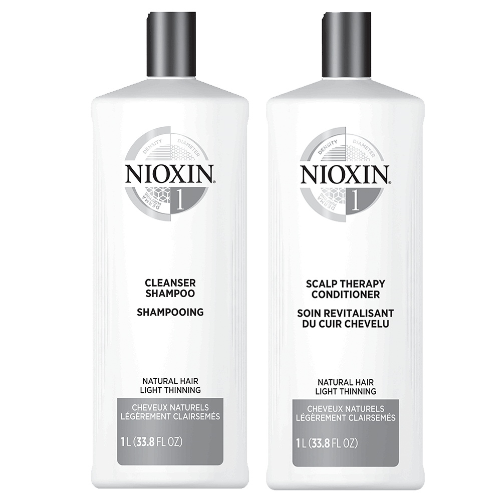 NIOXIN - System 1 Shampoo & Conditioner Liter Duo