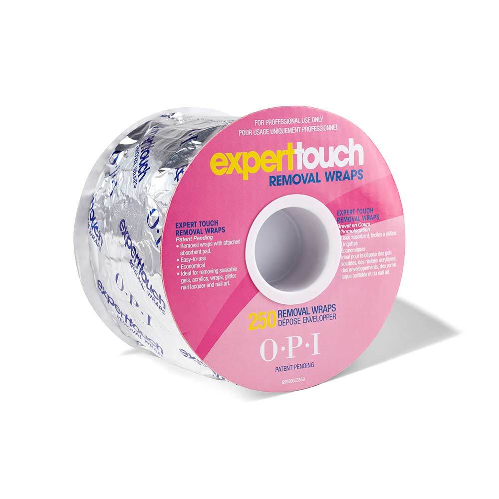 OPI - Gel Expert Touch Removal Wraps 250CT