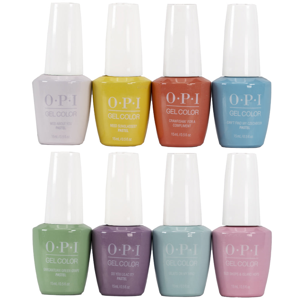 OPI Gel Color Bundle Set - Pastels