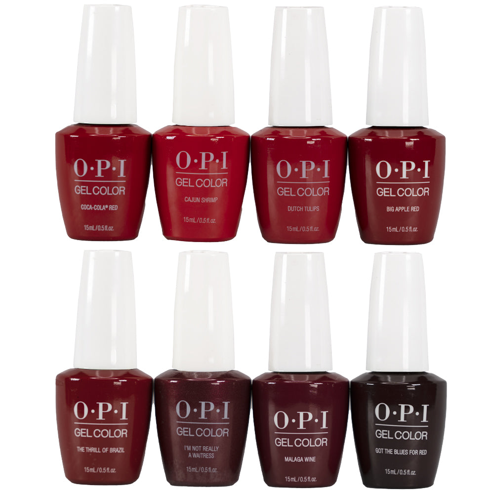 OPI Gel Color Bundle Set - Reds