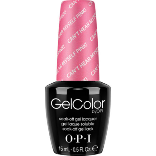 OPI GEL *OLD BOTTLE* - DISCONTINUED Can't Hear Myself Pink! GC A72