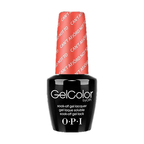 OPI GEL *OLD BOTTLE* - DISCONTINUED Can't Afjord Not To GC N43