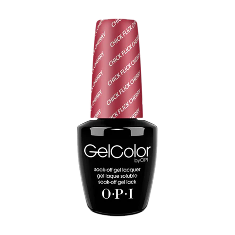 OPI GEL *OLD BOTTLE* - DISCONTINUED Chick Flick Cherry GC H02