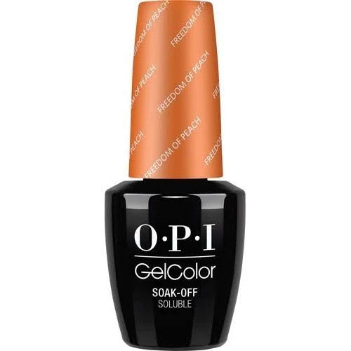 OPI GEL *OLD BOTTLE* - DISCONTINUED Freedom Of Peach GC W59