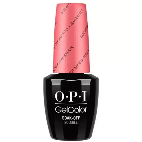 OPI GEL *OLD BOTTLE* - DISCONTINUED Got Myself Into A Jam-balaya! GC N57