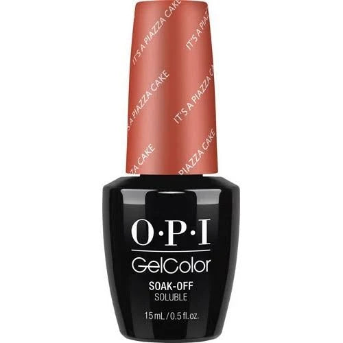 OPI GEL *OLD BOTTLE* - DISCONTINUED It's A Piazza Cake GC V26