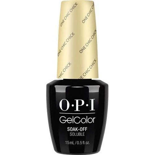 OPI GEL *OLD BOTTLE* - DISCONTINUED One Chic Chick GC T73